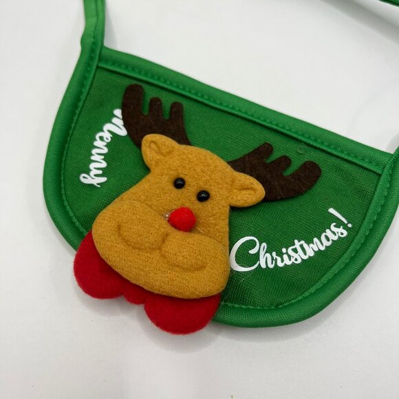 Cute Pet Christmas Costume Set, Bandana & Hat Outfit for Cat&Dog - Picture 6 of 9
